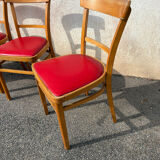 Set of 4 vintage bistro chairs