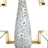 Glass paste vase signed Leune, Art Nouveau