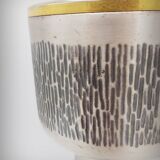 Brutalist metal chalice cup, Spain, 1960s