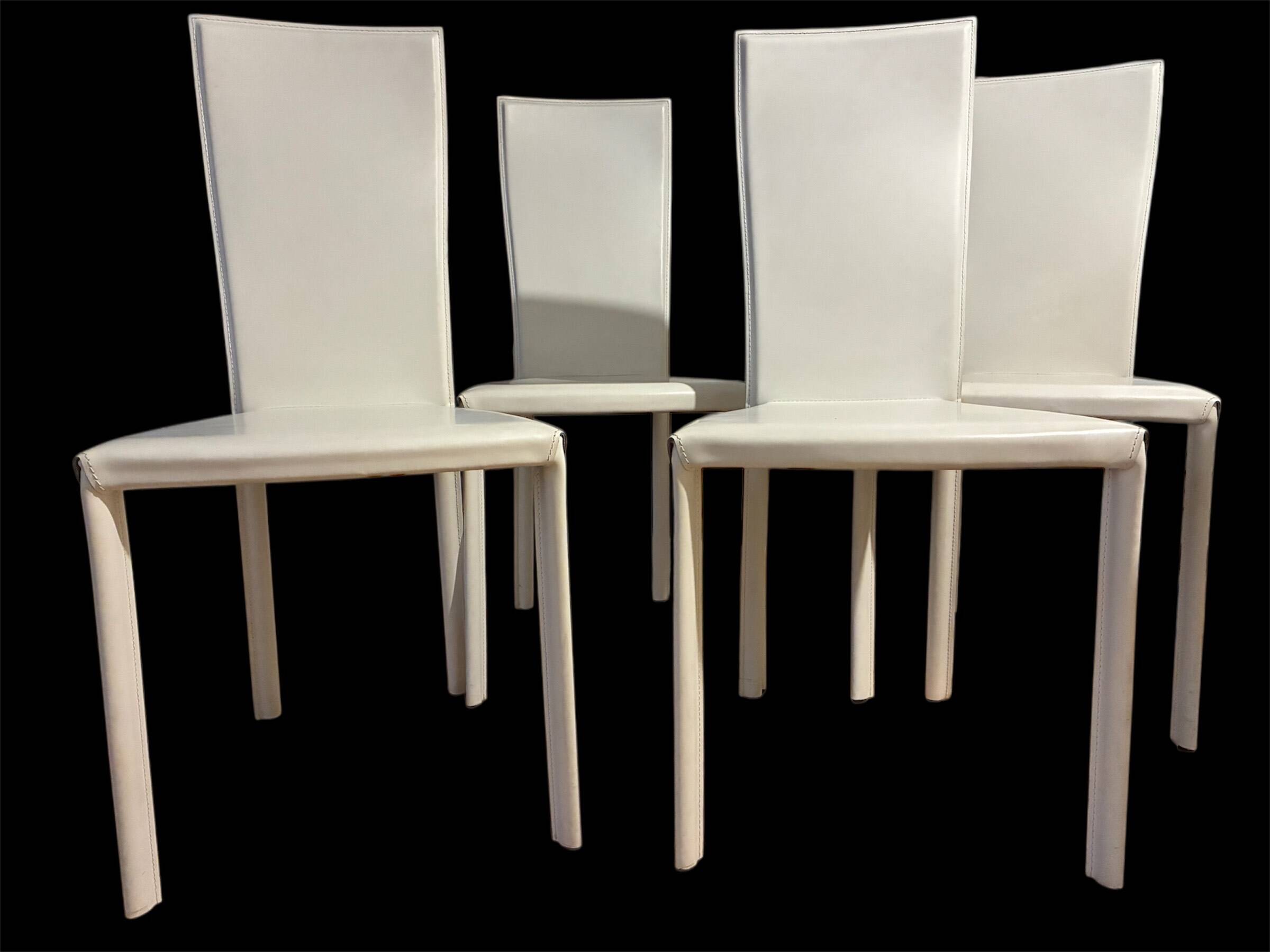 4 Cattelan Italia chairs