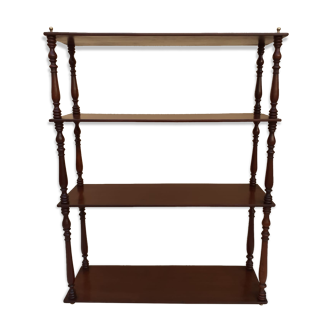 Mahogany wall shelf