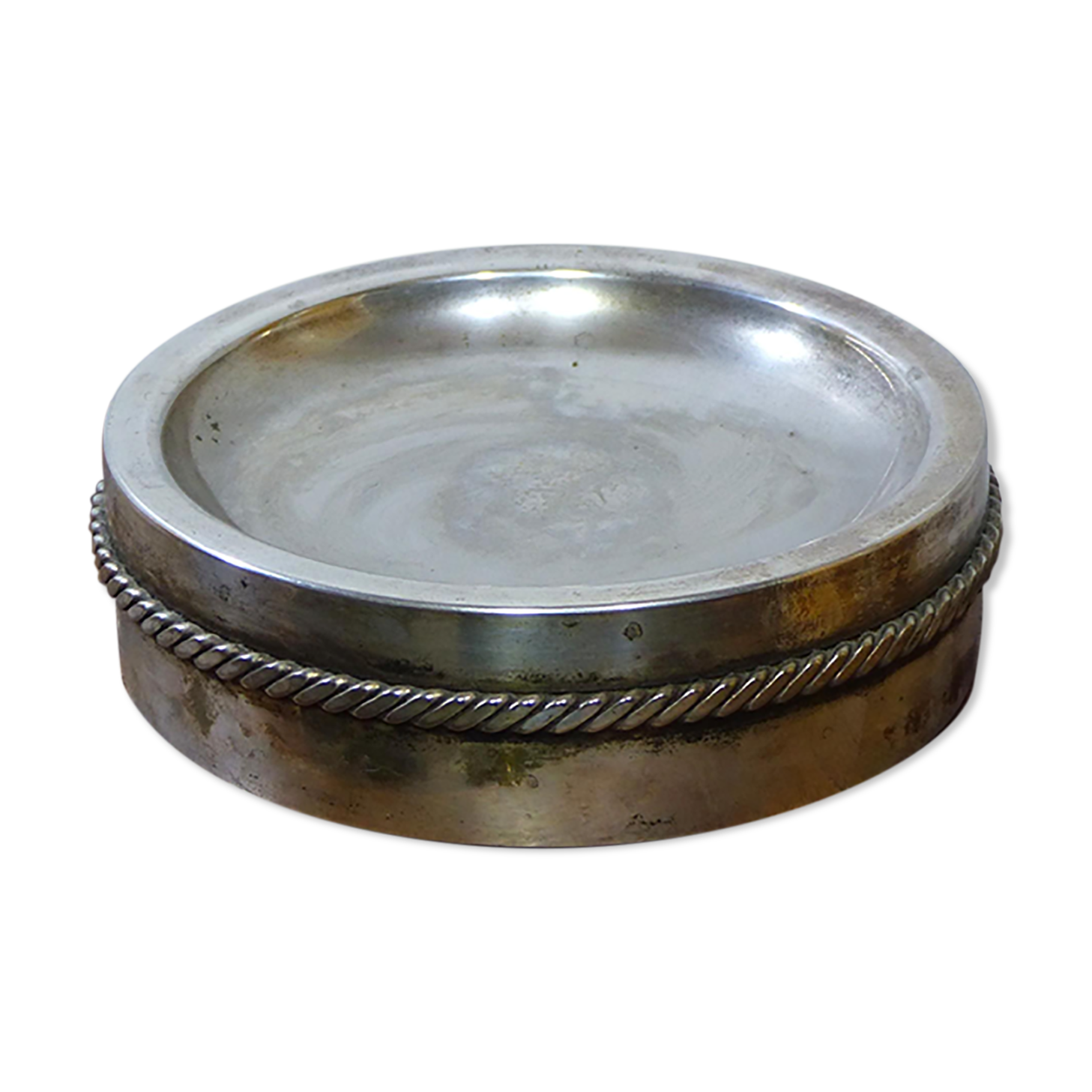 Empty pocket in metal agenté gourmette