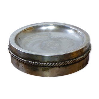 Vide poche en métal agenté gourmette