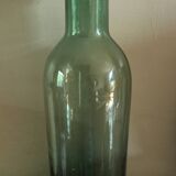 Green Glass Bottle Large Flask Vase