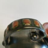 Keramic jug in metal glaze, from Danish Michael Andersen (Stamped with the 3 fish at the bottom)