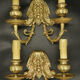 Pair of Japanese orientalist sconces of the nineteenth century