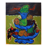 "The fruits of autumn" lithograph by Isis Kischka