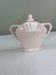 Sucrier art déco rose