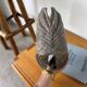 Brutalist wood shell sculpture box 1900