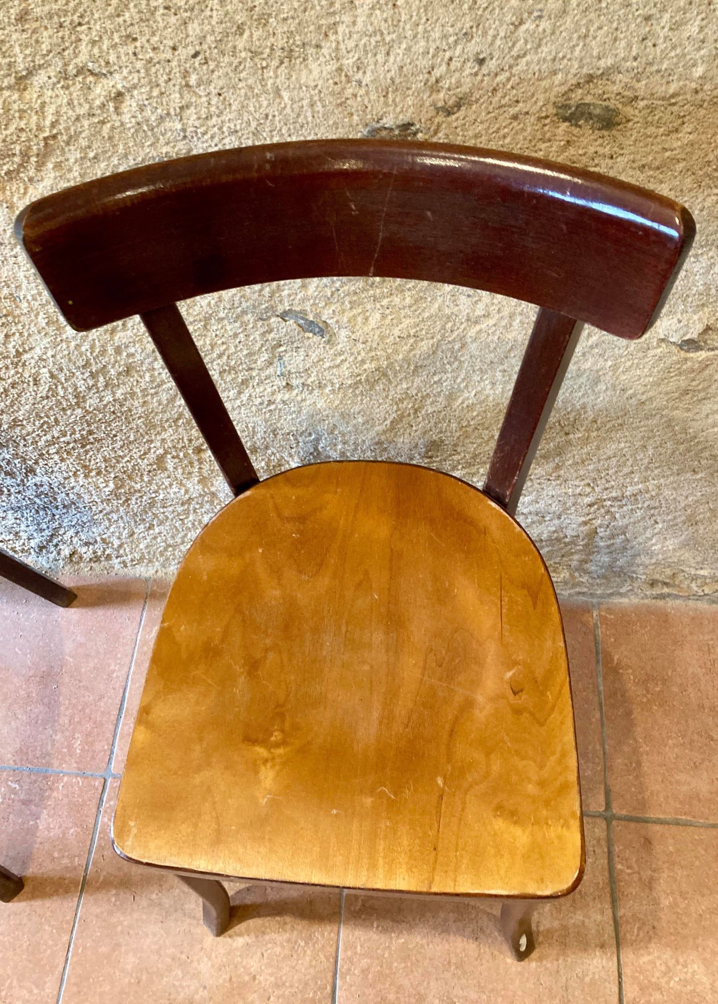 Lot of 2 Baumann chairs