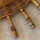 Rattan sun mirror