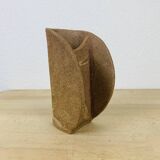 Vase forme libre grès vintage