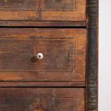 Antique chest of drawers with porcelain handles (c.1920) #77