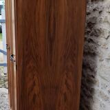 3-door walnut wardrobe