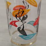 Vintage orangeade glass service