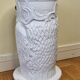 Umbrella door "Owl" in glazed ceramic, Art Deco