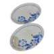 Lot de ravier Sarreguemines modèle Eparbleu