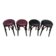 Suite de 4 tabourets de bistrot (assises neuves)