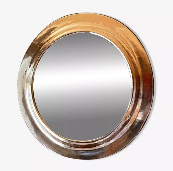 Metal mirror, 39x39 cm, 1970.