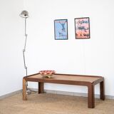 Large Scandinavian teak coffee table