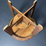 Table d'appoint ou table basse Art Déco néerlandaise en acajou, milieu du XXe siècle, vers 1940-1950