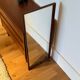 Miroir scandinave vintage en palissandre "Siv"