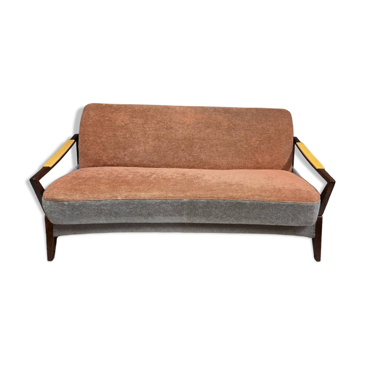 Canapé convertible scandinave, années 60-70