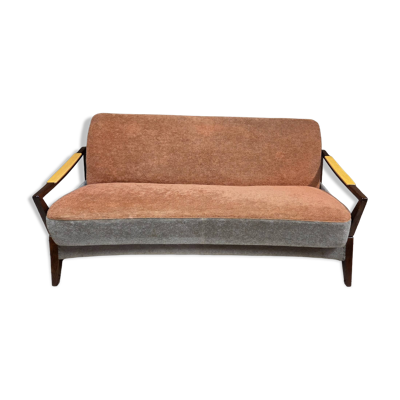 Canapé convertible scandinave, années 60-70