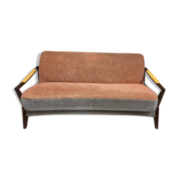 Scandinavian convertible sofa, 1960s-70s