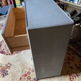 Wooden dresser three vintage drawers