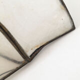 Mother-of-pearl fan sconce