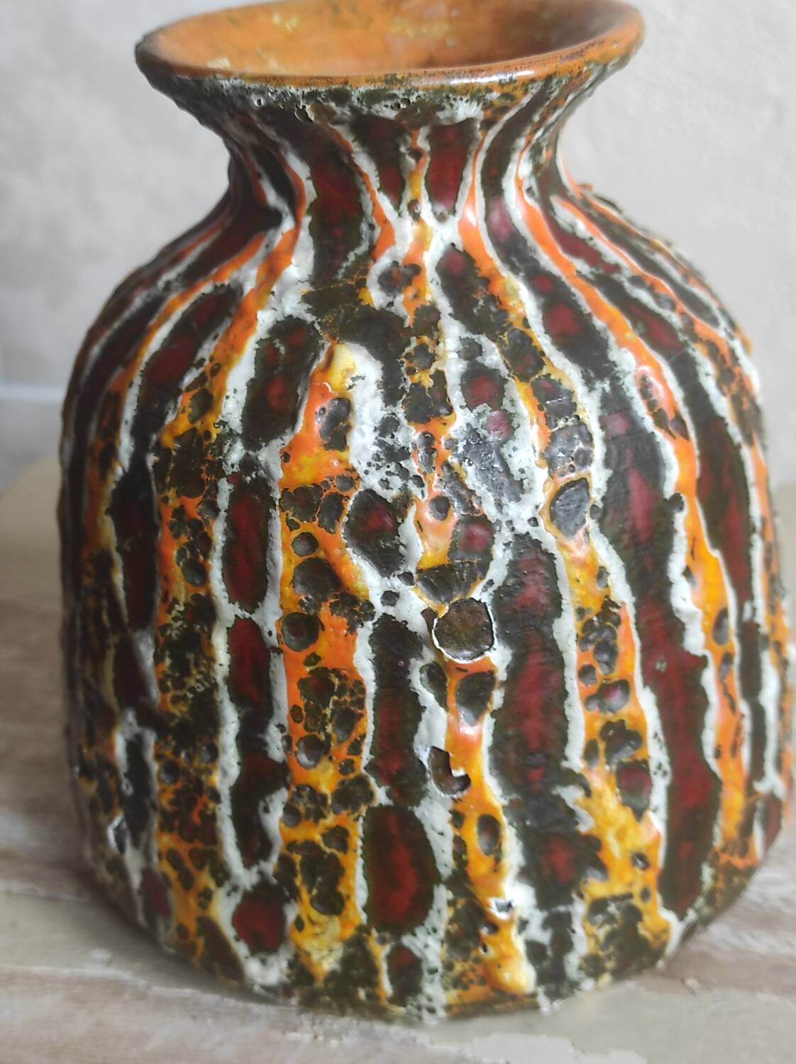 Fat lava ceramics from Hungary, 1950s-1960s