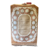 Signed, wool röllakan, sweden 1960s/1970s, vintage, mid-c modern