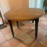 Louis Philippe style round table revamped