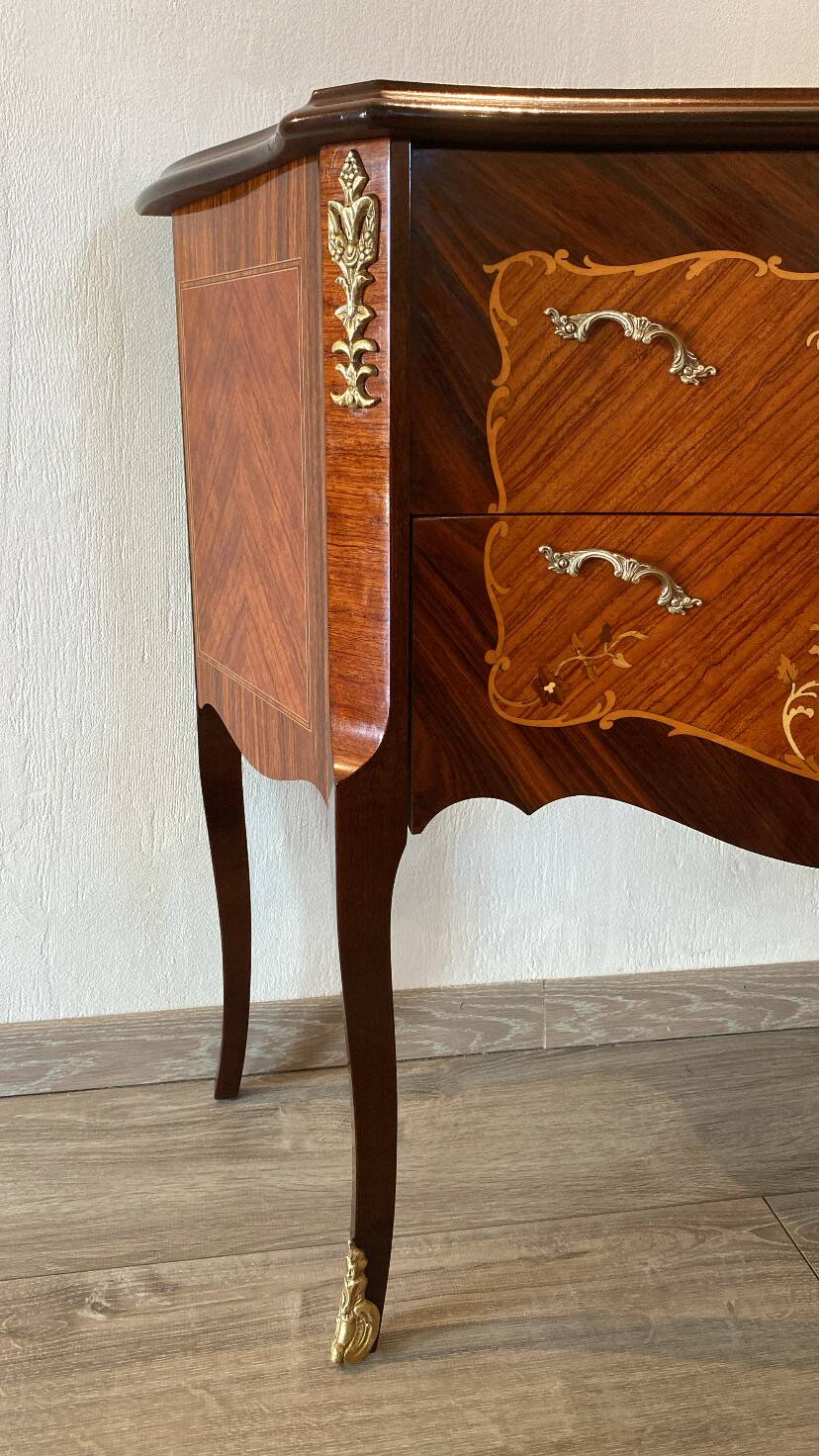Petite Commode En Marqueterie Début XX siècle