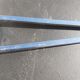 Modernist sugar pinch chrome metal
