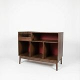 Scandinavian "Mid-Century" Enfilade in Wood – Vinyl & Hi-Fi Furniture