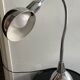 Lampe de bureau en acier chromé
