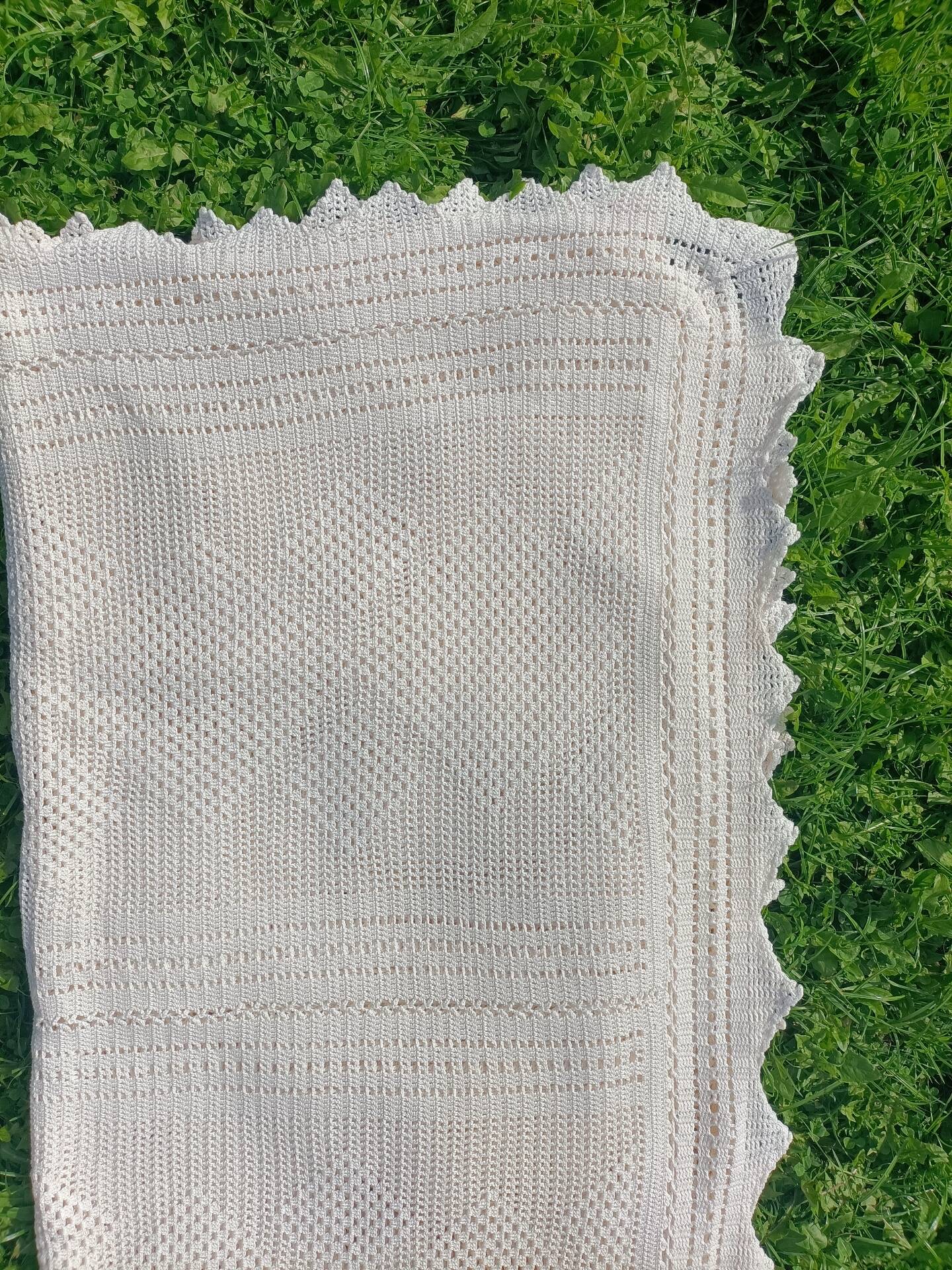 Dessus de Lit Vintage broderie