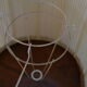 Lampshade fabric pleated fringes