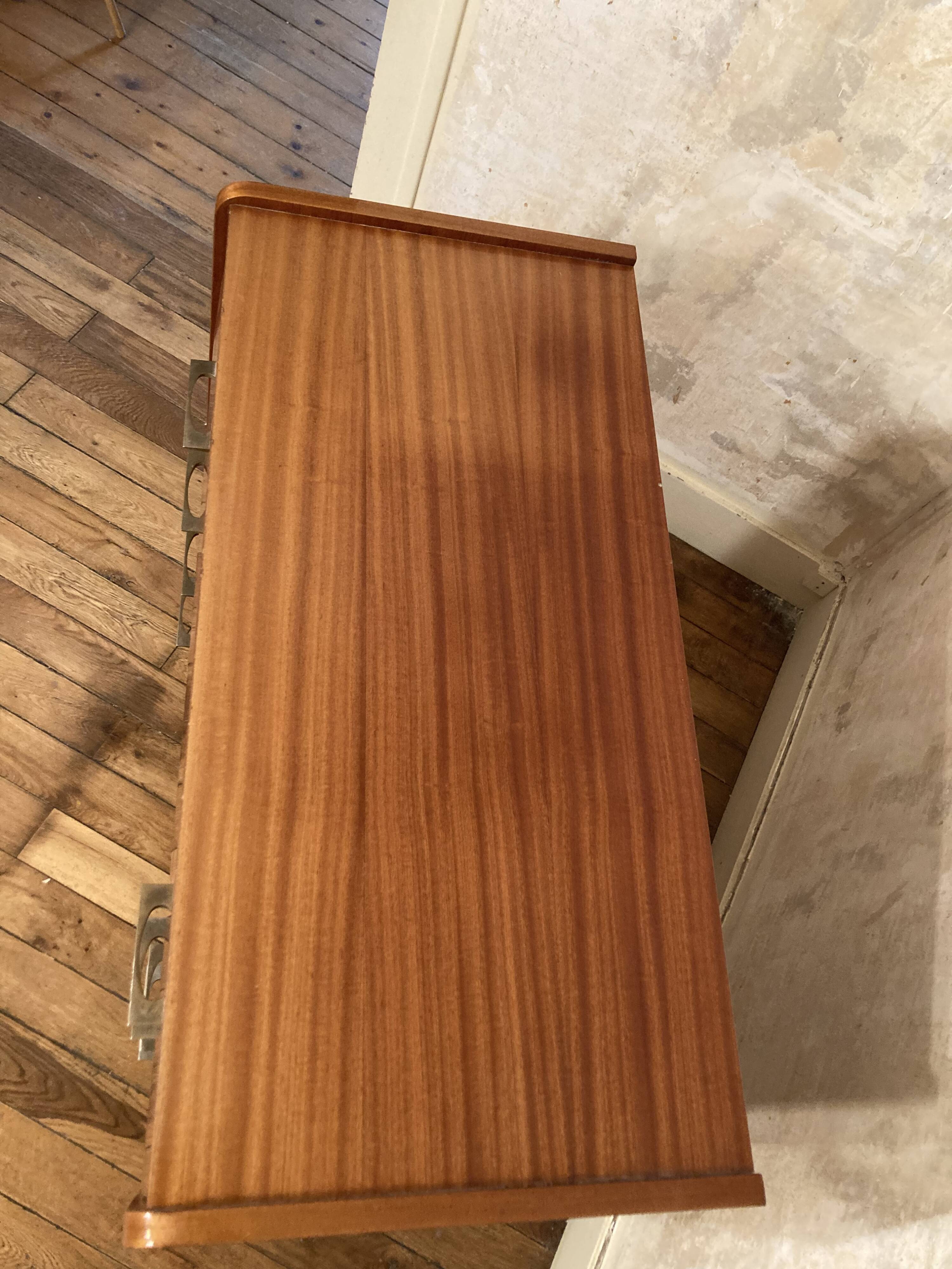 Vintage chest of drawers spindle feet