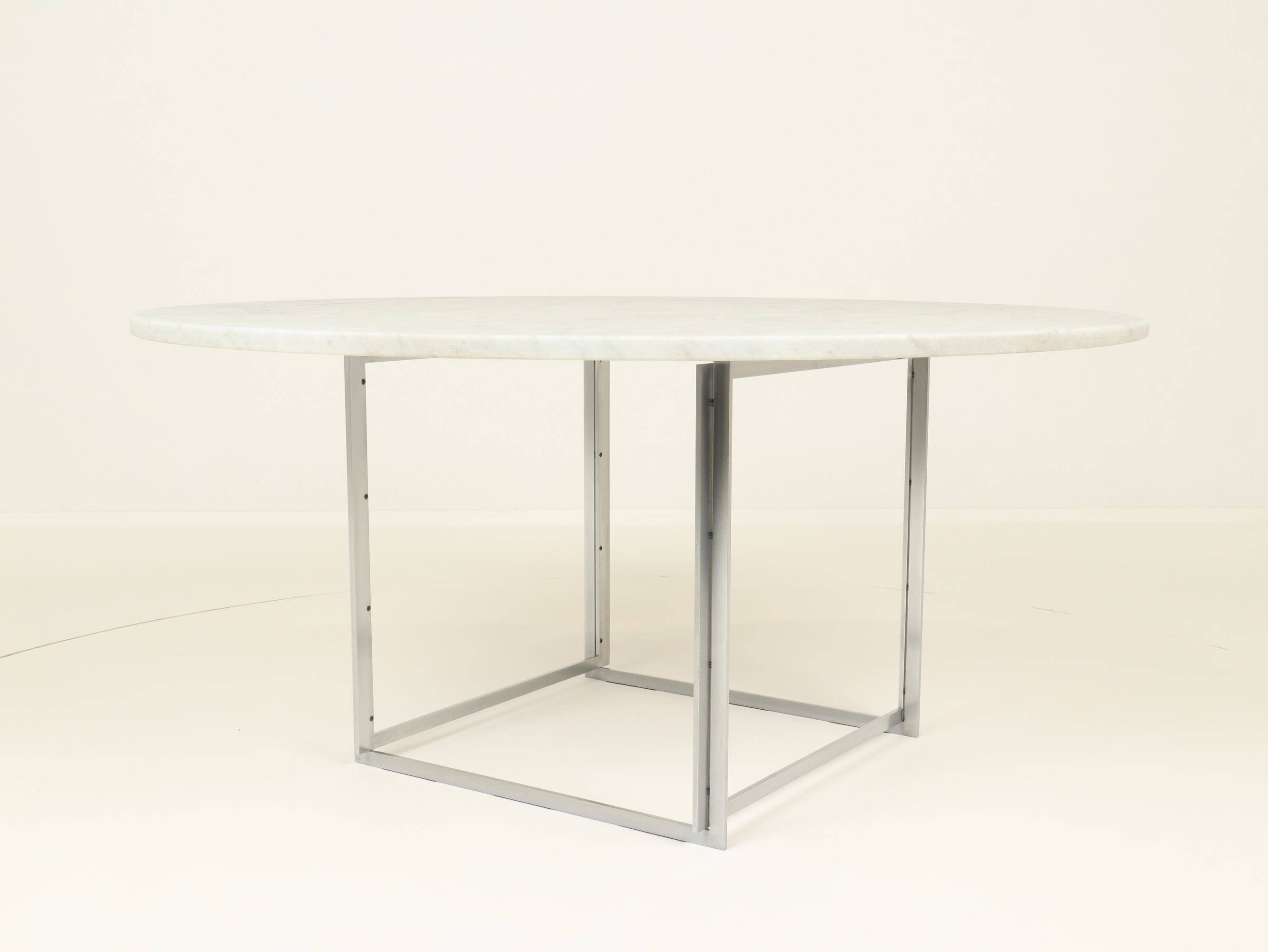 Dining table model PK 54 by Poul Kjaerholm for Fritz Hansen, Denmark, 1987