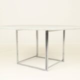 Dining table model PK 54 by Poul Kjaerholm for Fritz Hansen, Denmark, 1987