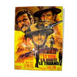 Original movie poster "The Good, The Brute, and the Truand"1968 Sergio Léone,Clint Eastwood...