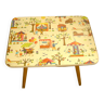 Table bois vintage enfant décor style Alain Grée