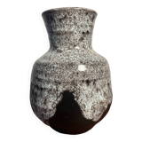 Fat lava style ceramic vase stamped accolay