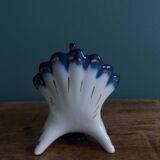 Lomonosov Russian zoomorphic peacock pepper shaker