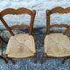 Set of 15 straw chairs