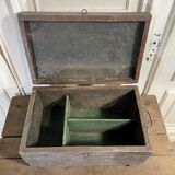 Old wooden tool box