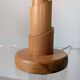 Pair of pine lamps, 1980s